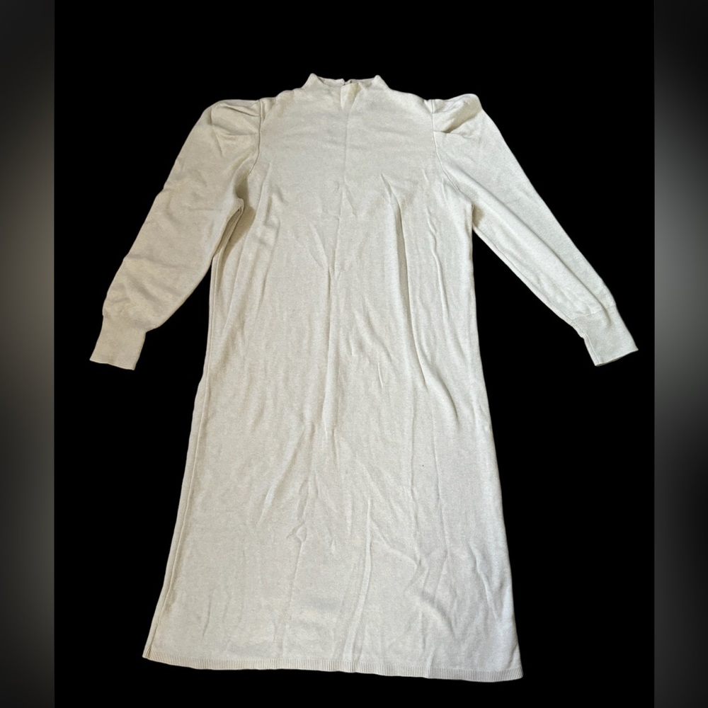 Who What Wear Cream Dress